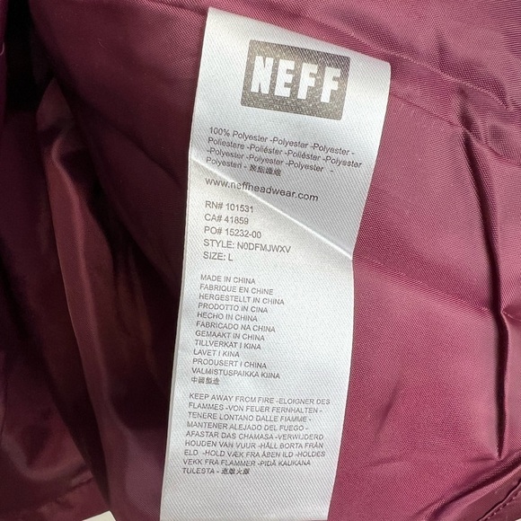 Neff Flower Windbreaker Size L - Picture 6 of 6